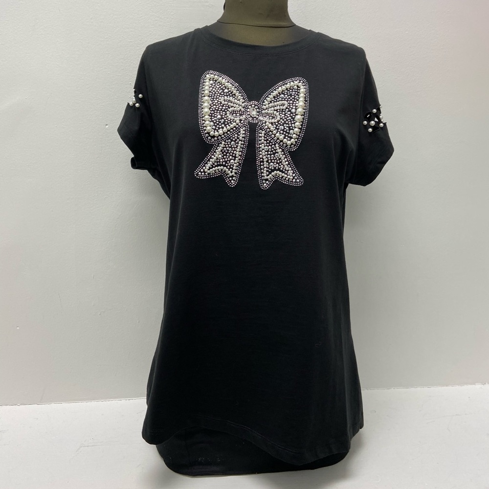 Pearl Bow T-shirt